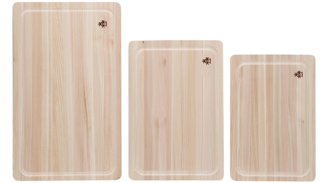 Kodai Hinoki Japanese Cypress Wood Cutting Board, Large